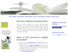 Tablet Screenshot of digitalevangelism.com